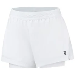 Short Femme K-Swiss Hypercourt Short 5 Blanc