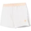 Short Femme K-Swiss Hypercourt Short 6 Blanc -Tennis-Compagnie short femme k swiss hypercourt short 6 blanc