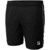 Short Fila Leon Noir -Tennis-Compagnie short fila leon noir