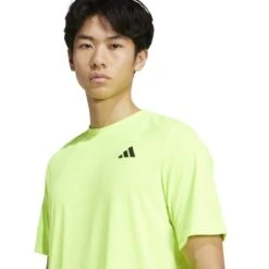Tee-Shirt Adidas Club Climacool Jaune -Tennis-Compagnie tee shirt adidas club climacool jaune 3
