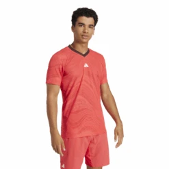 Tee-Shirt Adidas FreeLift Mesh Pro Melbourne Rouge -Tennis-Compagnie tee shirt adidas freelift mesh pro melbourne rouge 2