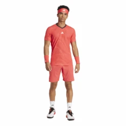 Tee-Shirt Adidas FreeLift Mesh Pro Melbourne Rouge -Tennis-Compagnie tee shirt adidas freelift mesh pro melbourne rouge 5