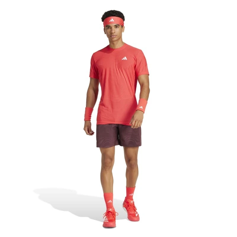 Tee-Shirt Adidas FreeLift Pro Melbourne Rouge 8 Tee-Shirt Adidas FreeLift Pro Melbourne Rouge – Image 6
