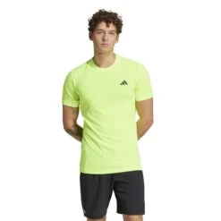 Tee-Shirt Adidas Pro Climacool+ Airchill Freelift Jaune