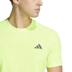 Tee-Shirt Adidas Pro Climacool+ Airchill Freelift Jaune -Tennis-Compagnie tee shirt adidas pro climacool airchill freelift jaune 3