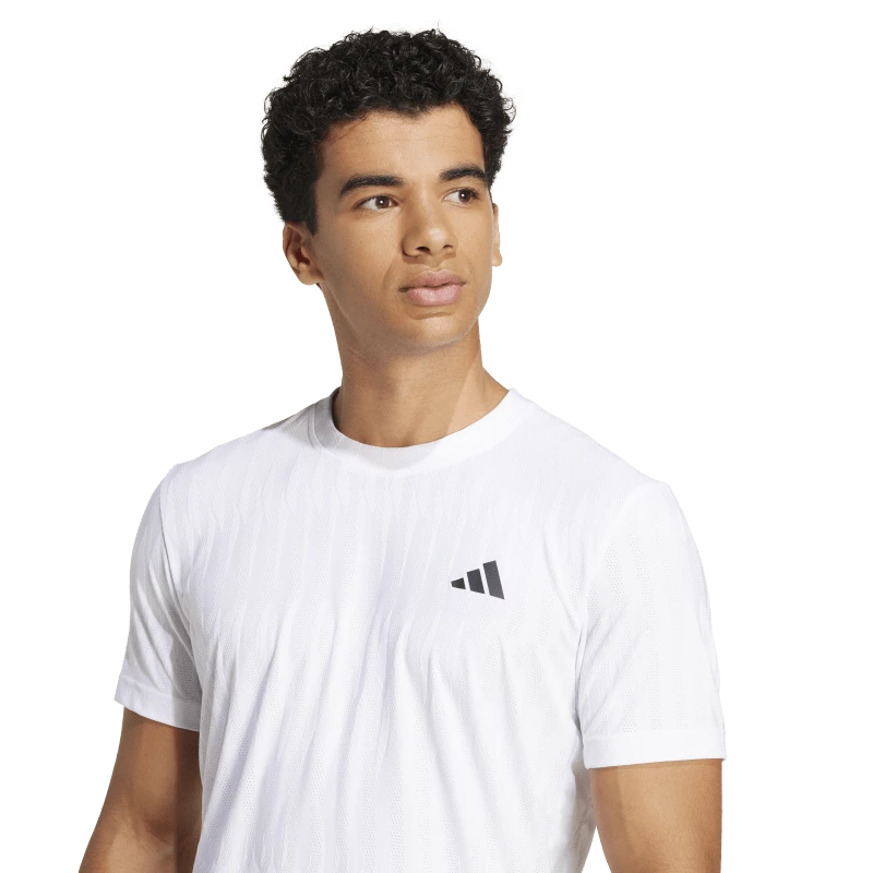 Tee-Shirt Adidas Pro Climacool+ Airchill Freelift Melbourne Blanc 7 Tee-Shirt Adidas Pro Climacool+ Airchill Freelift Melbourne Blanc – Image 5