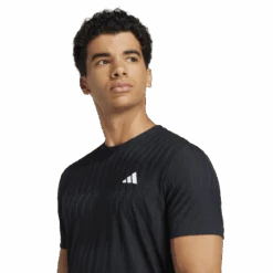 Tee-Shirt Adidas Pro Climacool+ Airchill Freelift Noir -Tennis-Compagnie tee shirt adidas pro climacool airchill freelift noir 3