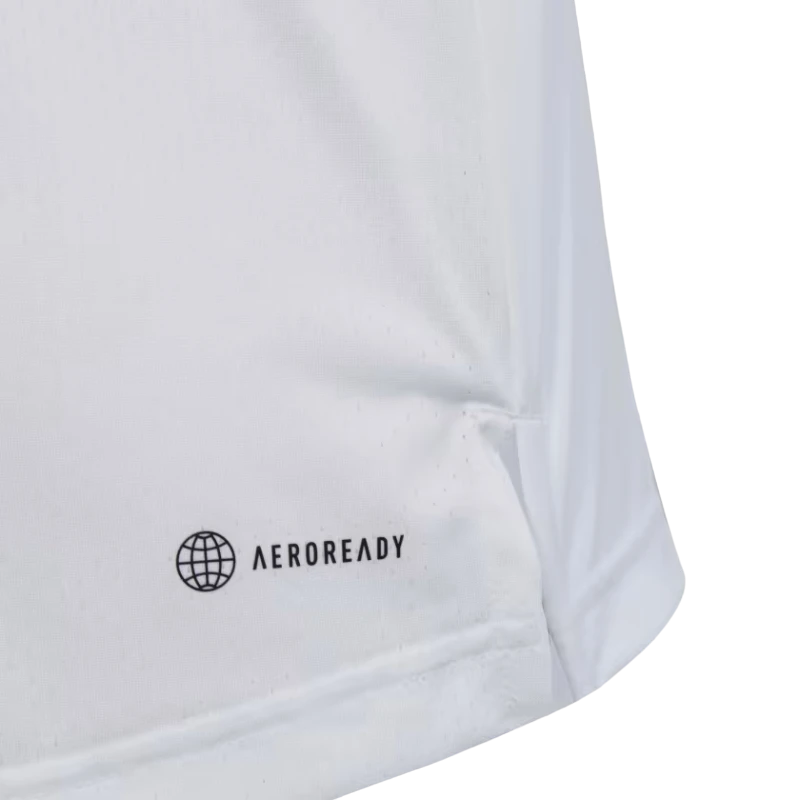 Tee-Shirt Enfant Adidas Club Blanc 6 Tee-Shirt Enfant Adidas Club Blanc – Image 4