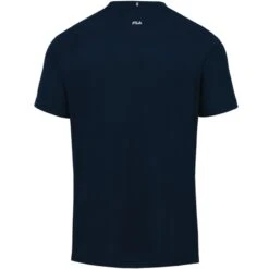 Tee-Shirt Enfant Fila Dani Bleu Marine 5 Tee-Shirt Enfant Fila Dani Bleu Marine -Tennis-Compagnie tee shirt enfant fila dani bleu marine 1