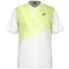 Tee-Shirt Enfant Head Topspin Blanc/Vert