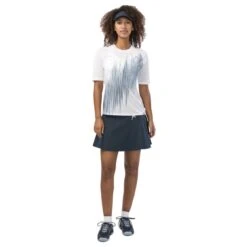 Tee-Shirt Femme Head Performance Blanc/Bleu 11 Tee-Shirt Femme Head Performance Blanc/Bleu -Tennis-Compagnie tee shirt femme head performance blanc bleu 4
