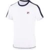 Tee-Shirt Fila Elias Blanc -Tennis-Compagnie tee shirt fila elias blanc