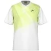 Tee-Shirt Head Topspin Blanc/Vert 2 Tee-Shirt Head Topspin Blanc/Vert -Tennis-Compagnie tee shirt head topspin blancvert