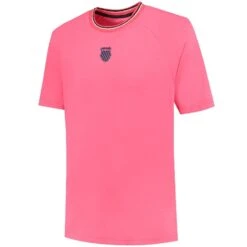 Tee-Shirt K-Swiss Hypercourt Melange 3 Rose