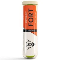 Tube De 4 Balles Dunlop Fort Terre Battue